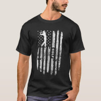American Flag Golf Clothing - Golfer Vintage Golf