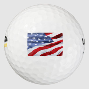 American Flag Golf Gift Golf Balls