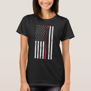 American Flag Golf Gifts for Golfer 4th Of July Pa T-Shirt