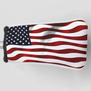 American Flag  Golf Head Cover