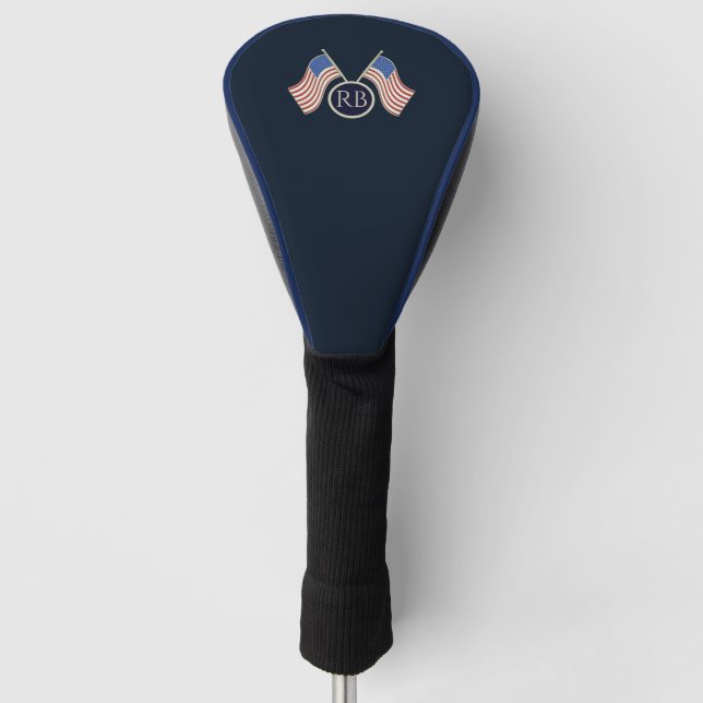 American Flag Golf Head Cover (Front)