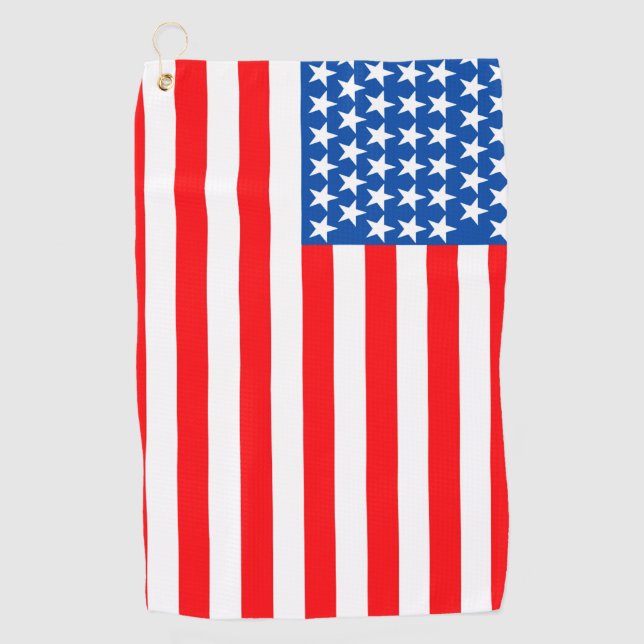 American Flag Golf Towel (Front)