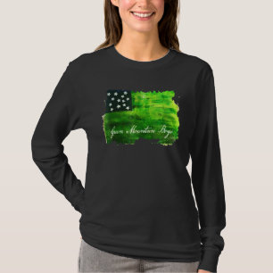 American Flag Green Mountain Boys Military Vermont T-Shirt