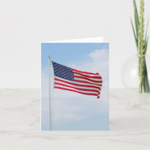 American Flag Greeting or Notecard  #2