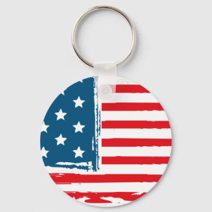 American Flag Grunge Vintage Tshirt Coffee Mug Key Ring