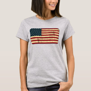 American Flag Grungy T-Shirt