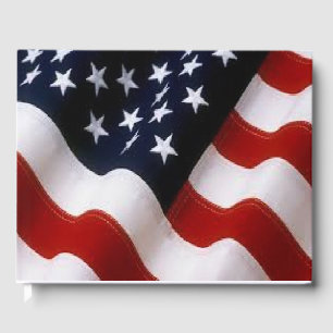 American Flag Guestbook