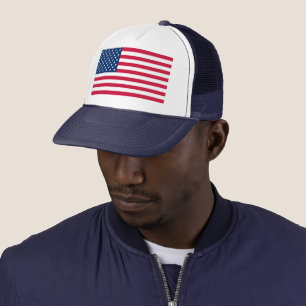 American Flag Hat - USA - Patriotic 