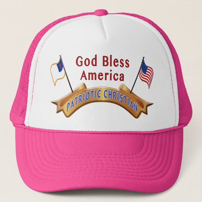 American Flag Hats for Women (Front)