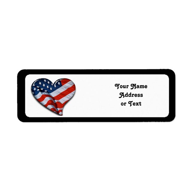 American Flag Heart (Front)