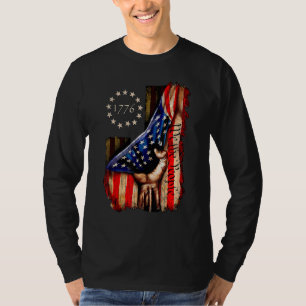 American Flag History 1776 We The People Independe T-Shirt