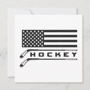 American Flag Hockey Apparel - Hockey Invitation