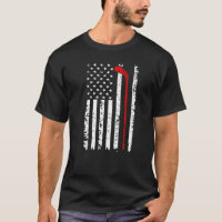American Flag Hockey USA Patriotic Men Women Youth