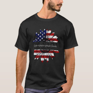 American Flag Hospice Nurse End Of Life Palliative T-Shirt