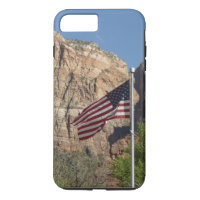 American Flag in Zion National Park I