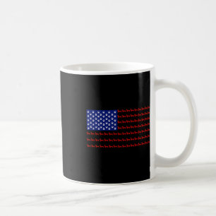 American Flag Independence Day Gift Coffee Mug
