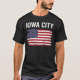 American Flag Iowa T-Shirt