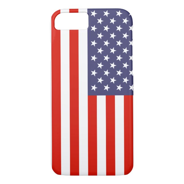 American flag iPhone 7 case (Back)