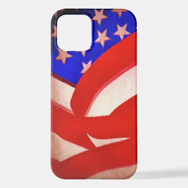 American Flag iPhone Case (Back)