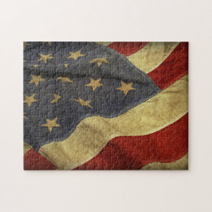 American Flag Jigsaw Puzzle
