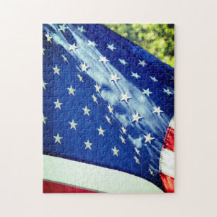 American Flag Jigsaw Puzzle