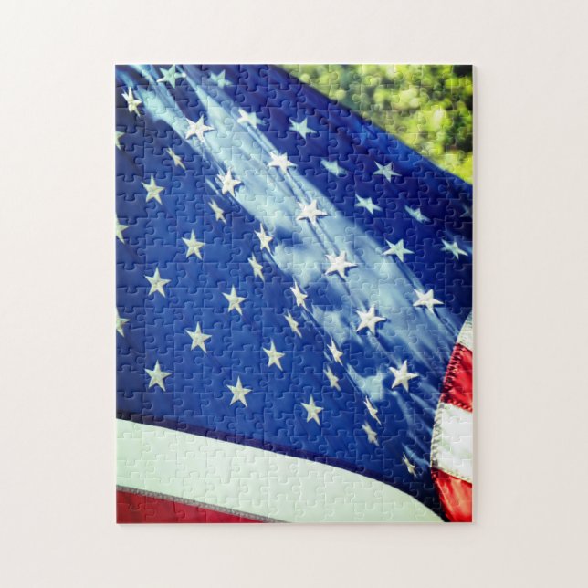 American Flag Jigsaw Puzzle (Vertical)