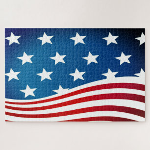 American Flag Jigsaw Puzzle