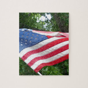 American Flag Jigsaw Puzzle