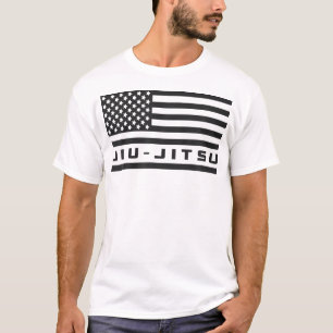 American Flag Jiu Jitsu Apparel - Jiu Jitsu T-Shirt