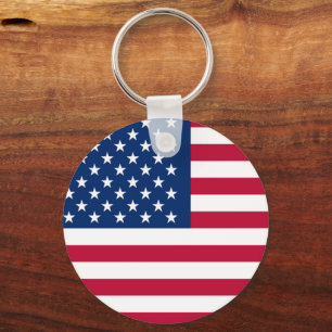  American Flag  Key Ring
