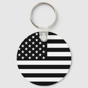 American Flag Key Ring