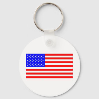 AMERICAN FLAG KEY RING