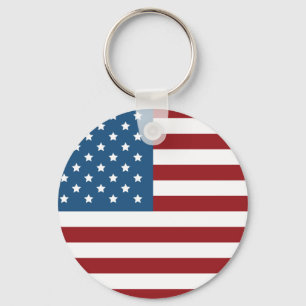 American flag Keychain