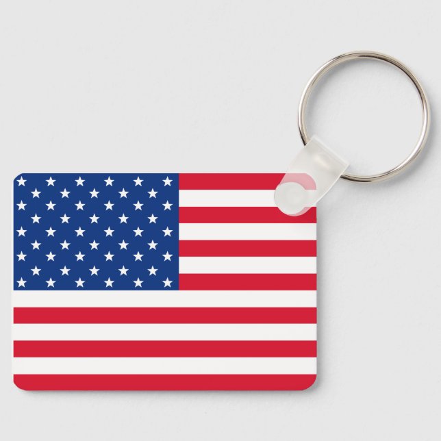 American Flag Keychain Gift (Front)