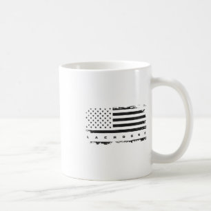 American Flag Lacrosse Apparel - Lacrosse 1  Coffee Mug