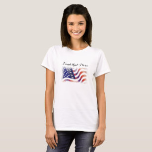 American Flag Land That I Love Patriotic T-Shirt