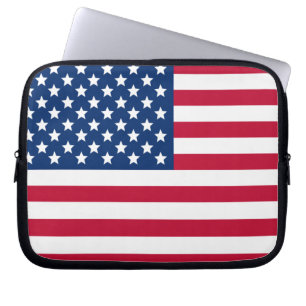 American Flag Laptop Sleeve