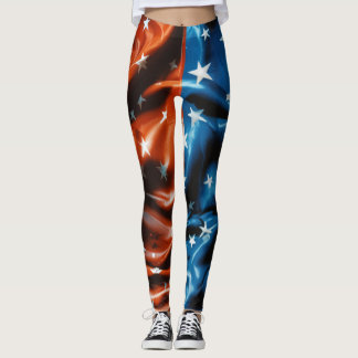 american flag leggings