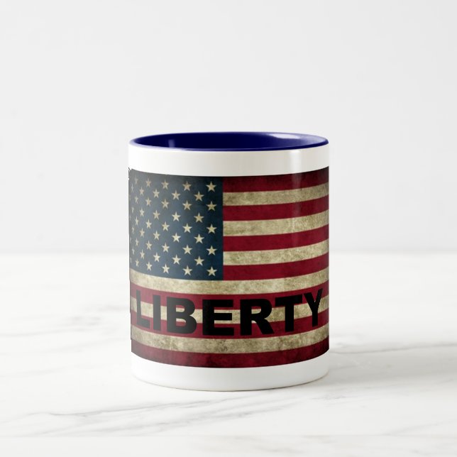 American Flag Liberty Mug (Center)