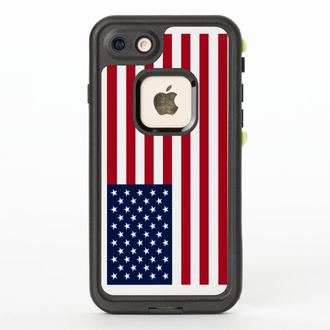American Flag LifeProof iPhone Case (Back)