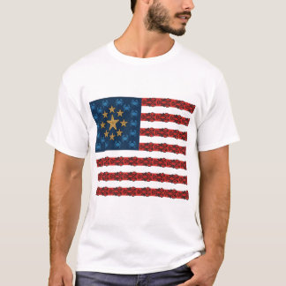 American Flag Lobsters T-Shirt