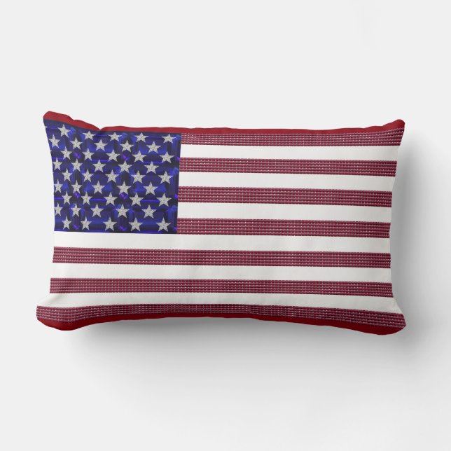 American Flag Lumbar Cushion (Front)
