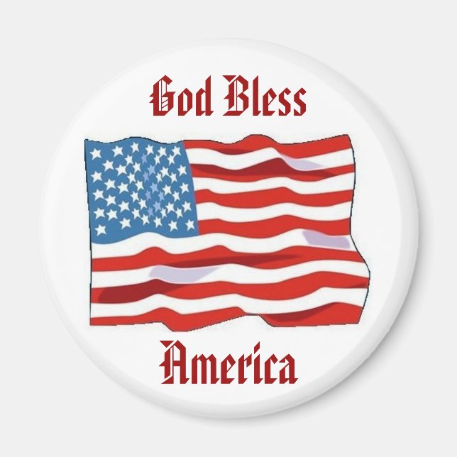 American Flag Magnet (Front)