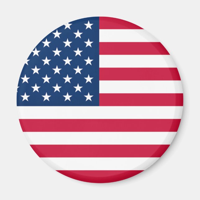 American Flag Magnet USA Patriotic (Front)