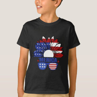 American Flag Merica 4th of July Independence Day T-Shirt