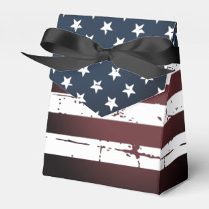 American Flag Military Stars And Stripes Patriotic Favour Box