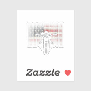 American Flag Motorcycle Freedom