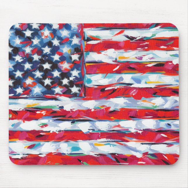 American Flag Mouse Mat (Front)