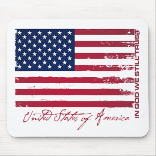American Flag Mouse Mat