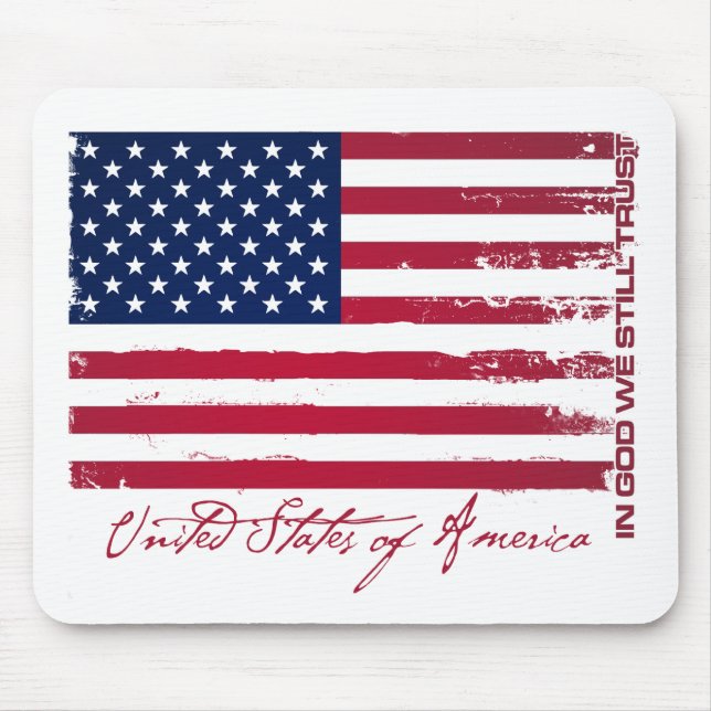 American Flag Mouse Mat (Front)